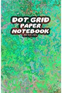 Dot Grid Paper Notebook A5 5.5x8.5