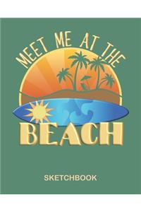 Meet Me At The Beach Sketchbook