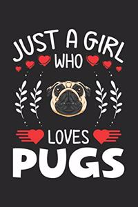 Just A Girl Who Loves Pugs
