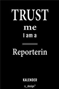 Kalender für Reporter / Reporterin