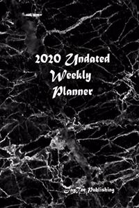 2020 Undated Weekly Planner