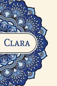 Mandala Notebook with Personalized Monogram Clara
