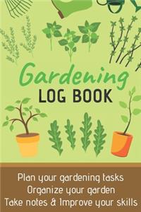 Gardening Log Book