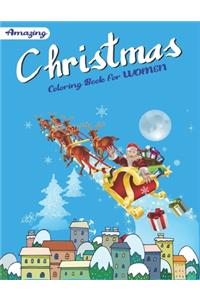 Amazing Christmas Coloring Book for Women
