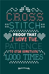 My Funny Cross Stitch Notebook