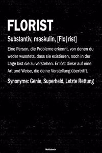 Florist Notizbuch