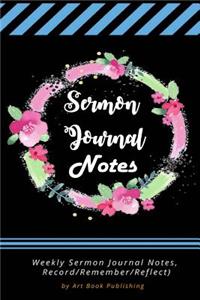 Sermon Journal Notes