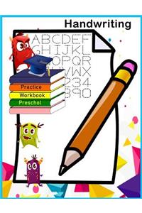 Handwriting Practice Preschool Workbook