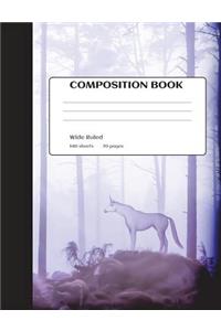 Unicorn Composition Book