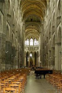 Interior of Rouen Cathedral in Normandy, France Journal