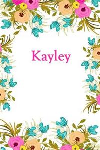 Kayley: Kayley Journal Diary Notebook