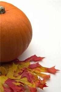 2019 Weekly Planner Fall Leaves Pumpkin 134 Pages
