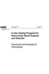 In-Use Testing Program for Heavy-Duty Diesel Engines & Vehicles
