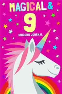 Magical & 9 Unicorn Journal