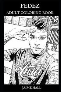 Fedez Adult Coloring Book