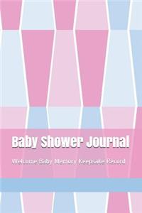 Baby Shower Journal