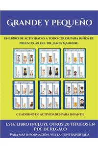 Cuaderno de actividades para infantil (Grande y pequeño)