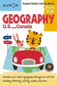 Sticker Activity Books: Geography U.S. and Canada
