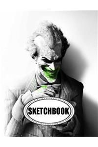 Sketchbook : Joker: 120 Pages of 8.5 x 11 Blank Paper for Drawing, Doodling or Sketching (Sketchbooks)
