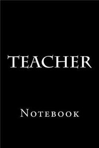 Teacher: Notebook