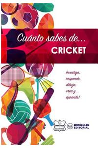 Cuánto sabes de... Cricket