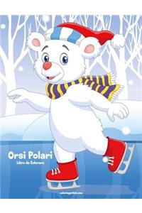 Orsi Polari Libro da Colorare 1