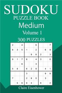 300 Medium Sudoku Puzzle Book