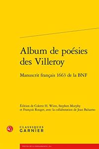 Album de Poesies Des Villeroy