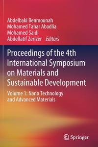 Proceedings of the 4th International Symposium on Materials and Sustainable Development