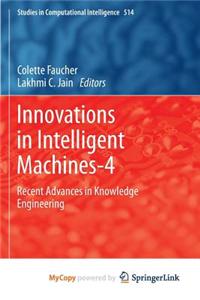 Innovations in Intelligent Machines-4