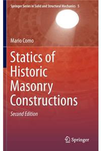 Statics of Historic Masonry Constructions