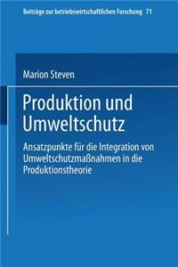 Produktion und Umweltschutz
