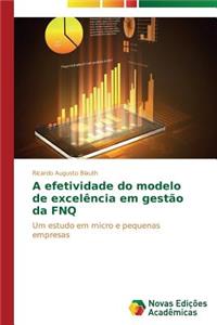 A efetividade do modelo de excelência em gestão da FNQ