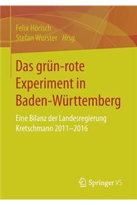 Das Grün‐rote Experiment in Baden-Württemberg