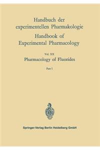 Pharmacology of Fluorides