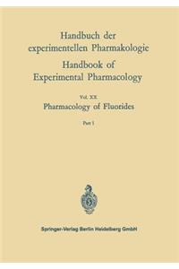 Pharmacology of Fluorides