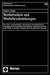 Werbefreiheit Und Werbebeschrankungen