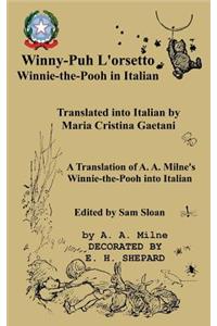 Winny-Puh L'orsetto Winnie-the-Pooh in Italian