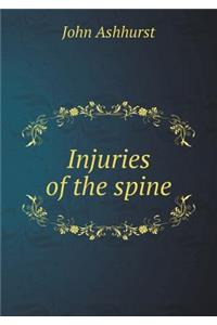 Injuries of the Spine