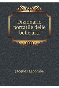 Dizionario portatile delle belle arti