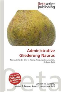 Administrative Gliederung Naurus