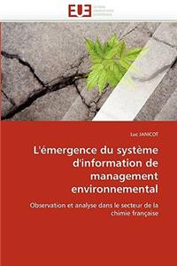 L''émergence Du Système d''information de Management Environnemental