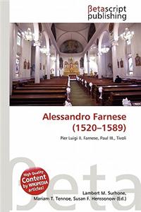 Alessandro Farnese (1520-1589)