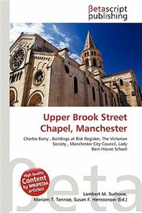 Upper Brook Street Chapel, Manchester