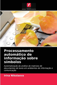 Processamento automático de informação sobre símbolos