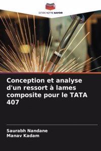 Conception et analyse d'un ressort à lames composite pour le TATA 407