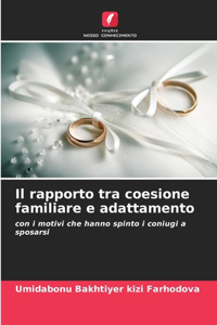 rapporto tra coesione familiare e adattamento