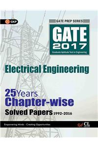 GATE Papers Electrical  Engg. 2017 Solved Papers 25 Years (Chapter Wise)