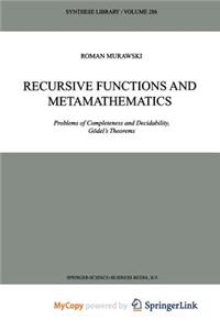 Recursive Functions and Metamathematics