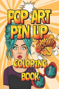 Pop Art Pin Up Coloring Book